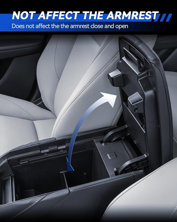 Armrest Cover for Mazda CX-30 2020 2021 2022 2023 2024 2025 Accessories Center Console Middle Lid Pad Protector for Car Elbow Rest