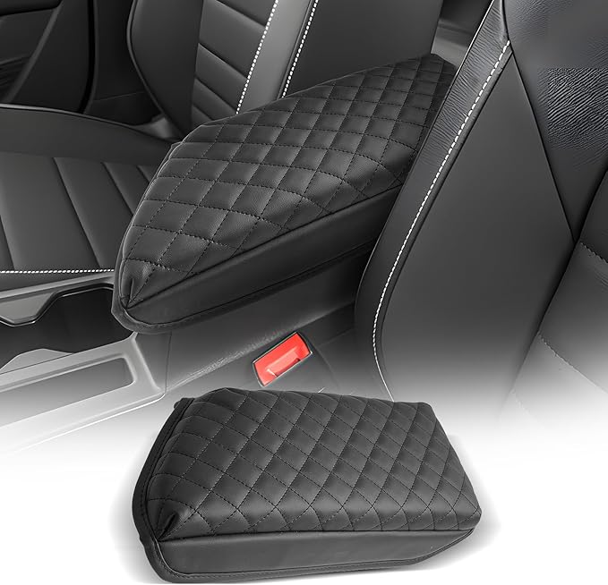 CDEFG for Volkswagen Jetta 2020-2025 2026 Center Console Cover Armrest Box Cover for Jetta (S, Sport, SE, SEL, GLI Autobahn) Accessories Console Arm Rest Protector