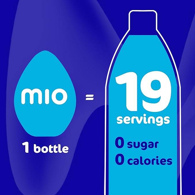 Mio Liquid Water Enhancer, Mango Peach, 1.62 OZ, 12-Pack