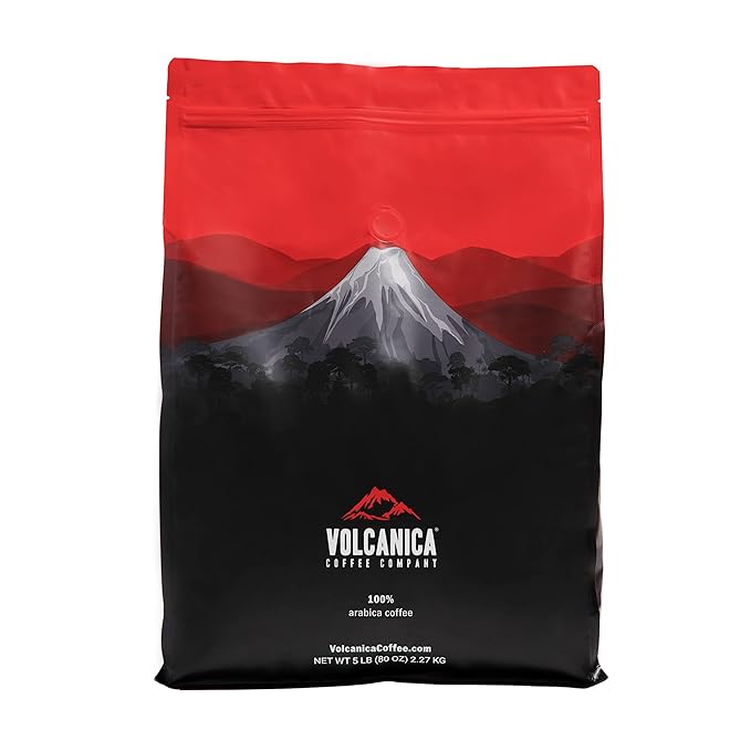 Butter Scotch Toffee Flavored Coffee, Ground, Fresh Roasted, 5 lbs