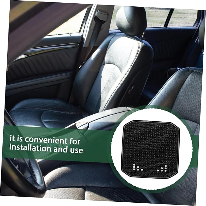 Healifty Ergonomic Car Seat Cushion Lumbar Support Non-Slip Tailbone Pillow for Drivers Comfortable Seat Protector Pad for Vehicles