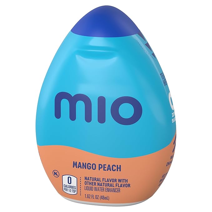 Mio Liquid Water Enhancer, Mango Peach, 1.62 OZ, 6-Pack