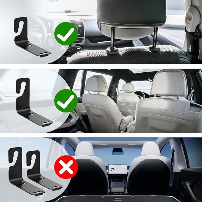 Multifunctional Car Back Seat Storage Organize, 2026 Upgrade 3-in-1 Car Backseat Organizer with Cup Holder, Tissue Box, Trash Bin & Hooks, for Hold Phones, Snacks, Drinks, and Handbags (Brown)