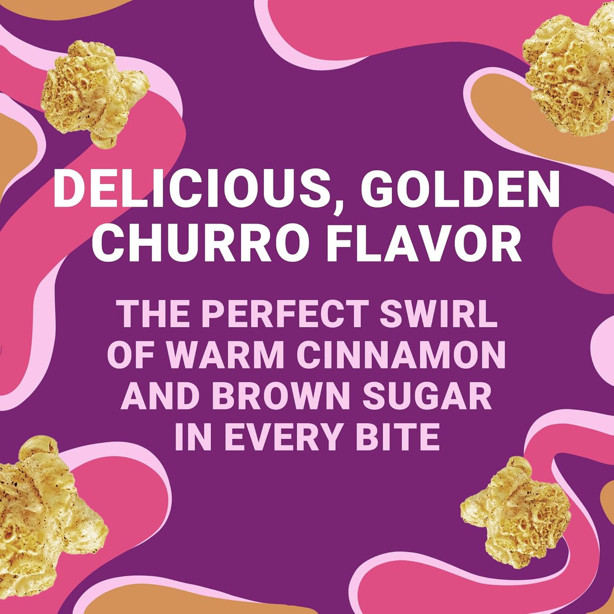 Angie’s BOOMCHICKAPOP Cinnamon Churro Popcorn, Gluten Free, 6 oz.