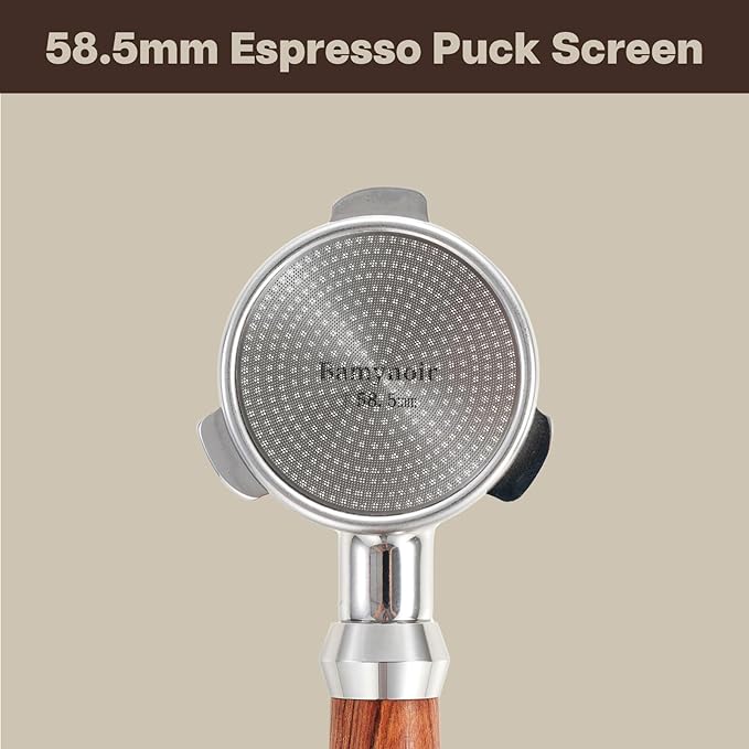 2packs Espresso Puck Screen,58.5mm Puck Screen Compatible With Espresso Portafilter 58.5mm,Mesh Plate For Espresso Coffee Filter Basket,0.65mm Thickness,150μm,Stainless Steel (2 packs 58.5mm)