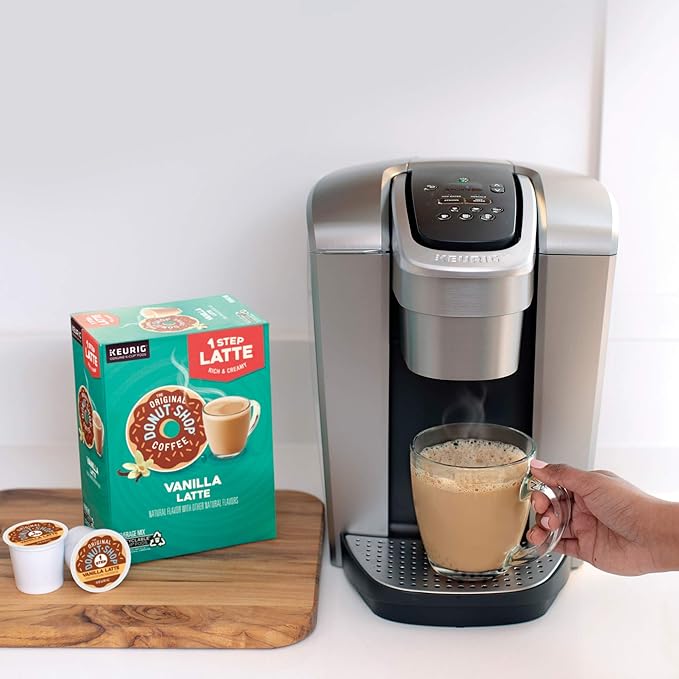 The Original Donut Shop Vanilla Latte,-Serve Keurig K-Cup Pods,Flavored Coffee,20 Count (Pack of 2)
