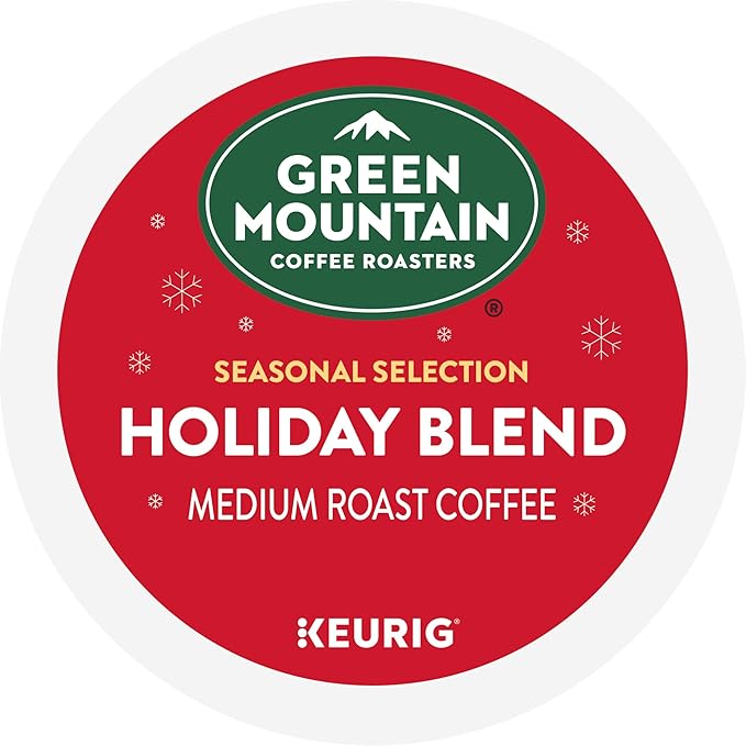 Green Mountain Coffee Roasters K-Cups, Holiday Blend, 10 Count
