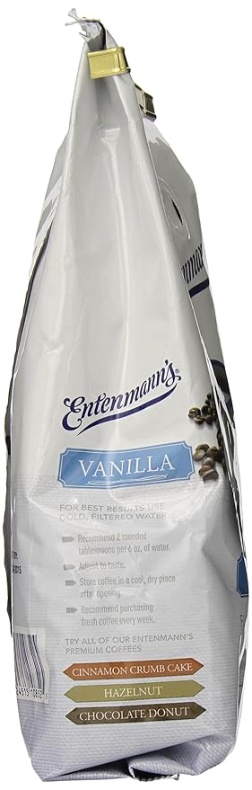 Entenmann's Ground Coffee, Vanilla Flavor, 10 Ounce