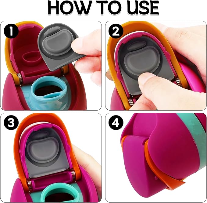 8 Pcs Replacement Rubber Seal Stopper Compatible with Owala FreeSip 32oz,Bottle Top Gasket Lid for Owala 16/19/24/32/40oz Seal Mouth Cap Silicone Stopper Parts Insert Accessories（8 colors