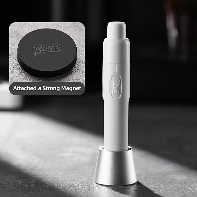 Flick WDT Espresso Distribution Tool - Magnetic Espresso Stirrer Tool with Stainless Steel Retractable Needles, Coffee Needle Distribution Stirrer for Barista