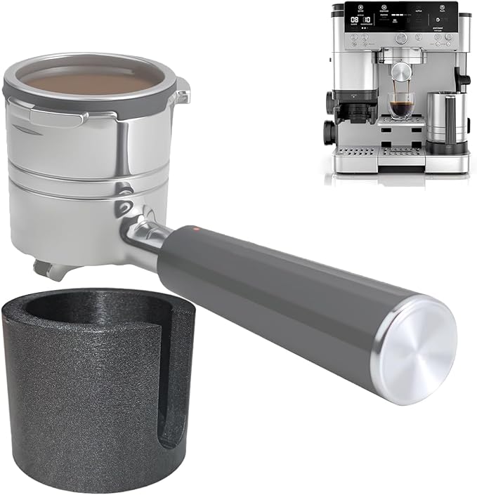Portafilter Holder Compatible with Ninja Luxe Café (ES601 / ES701), Anti-Slip Tamper Base for Ninja Luxe Pro 4-in-1, Tamping Station Accessory