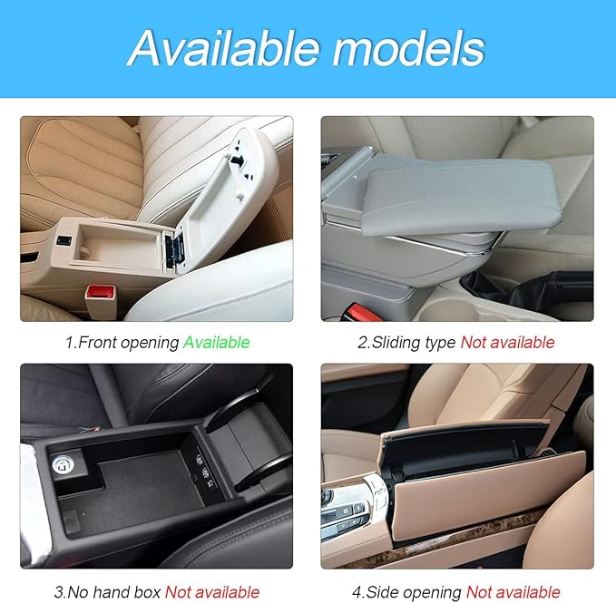 Center Console Cushion Pad/Cover, 11.4"x7.4" Furry Armrest Cover for Cars, Vehicles, SUVs, Premium Sheepskin Wool, Car Interior Accessories for Women(Beige)