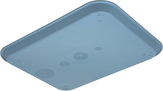 Carlisle FoodService Products CT101459 Café Standard Cafeteria/Fast Food Tray, 10" x 14", Slate Blue (Pack of 2)