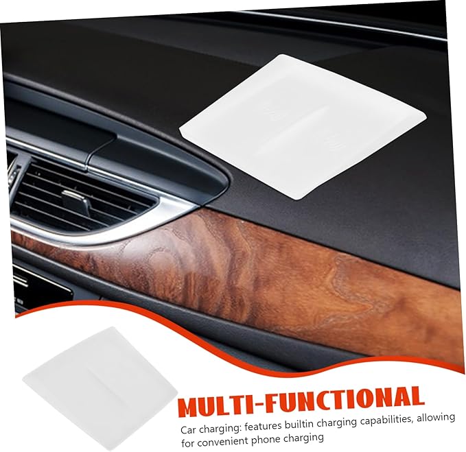 Charging Silicone Pad for Center Console Slip Mat for Model Durable Non Skid Design Protects Interior Cordless Charging Accessory