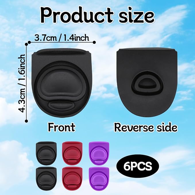 6pcs Replacement Rubber Seal Stopper Gasket Compatible with Owala Freesip 24oz 32oz,Bottle Top Cap Mouth Insert Spout Lid Silicone Replacement Accessories Parts for Owala 16/19/24/32/40oz(3 colors)