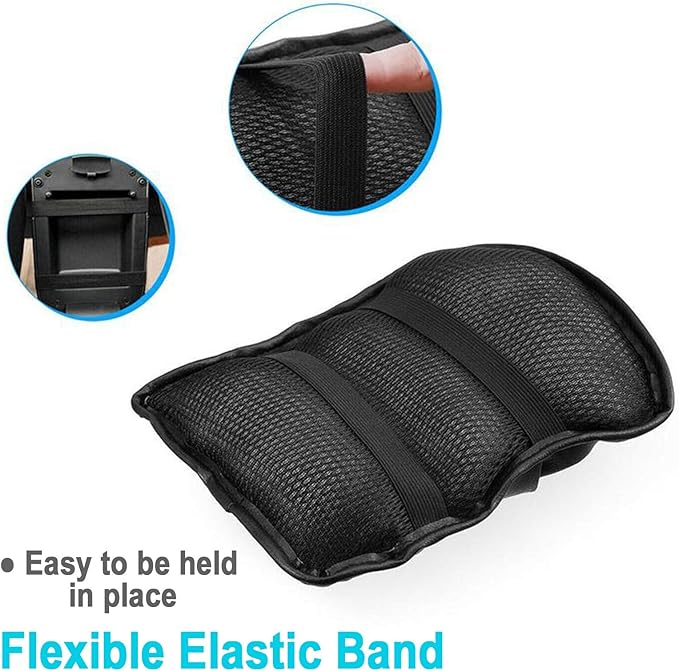 Armrest Cover for Car, PU Leather Auto Center Console Cover, Car Armrest Pad Cushion Seat Box Cover Protector, Universal Fit, Auto Car Interior Accessories for Women Men (Beige)