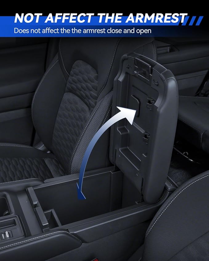 Armrest Cover for 2022 2023 2024 2025 Nissan Pathfinder(S/SV/SL/Rock Creek/Platinum) Accessories Center Console Middle Lid Pad Protector for Car Elbow Rest