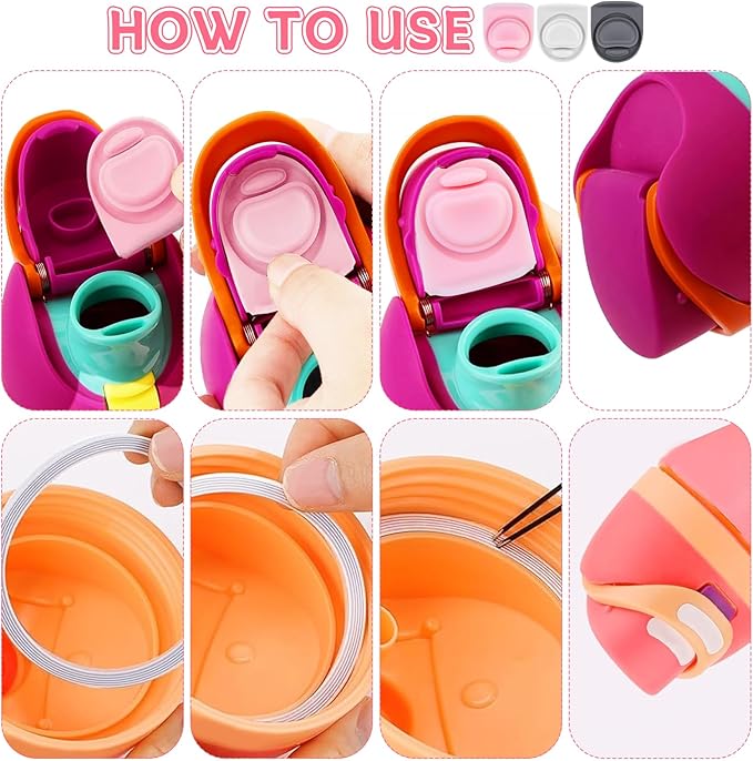 3 Sets Replacement Seal O Ring Gasket Stoppers for Owala Freesip Cap Mouth,Sealing Silicone Parts Water Bottle Top Lid Accessories for Owala Freesip 16/19/24/32/40oz