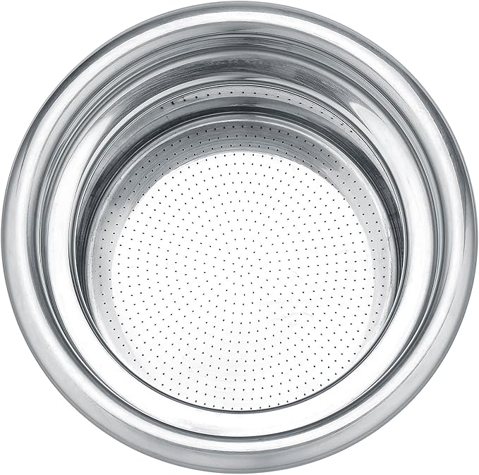 Normcore 58mm to 49mm Step-Down Portafilter Basket Kit – Tapered Interior, 0.28mm Holes – Fits 58 mm Bottomless Portafilters – Includes 49mm Dosing Funnel, 0.8mm Puck Screen, 200 Papers