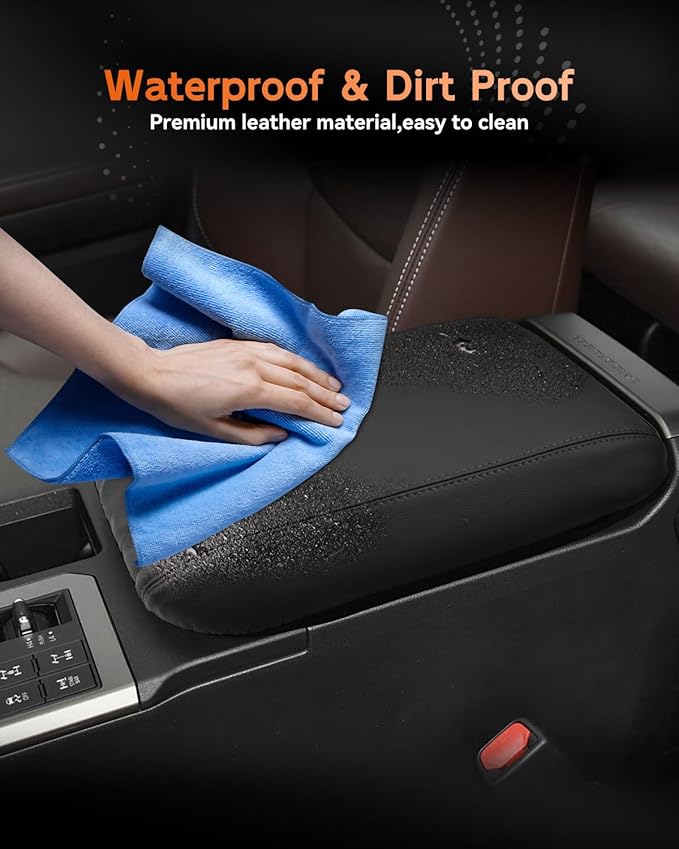 CDEFG for 2024 2025 2026 Toyota Land Cruiser 250 Center Console Cover Armrest Box Cover for Land Cruiser (1958, Land Cruiser) Accessories Arm Rest Protector