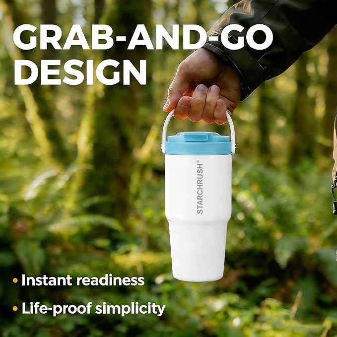 Portable Electric Espresso Maker, 20oz Insulated Stainless Steel Extraction Coffee Cup,Fast Brew with Pressure, Rechargeable, Leak Proof, BPA Free, Ideal for Travel,Commute and Office