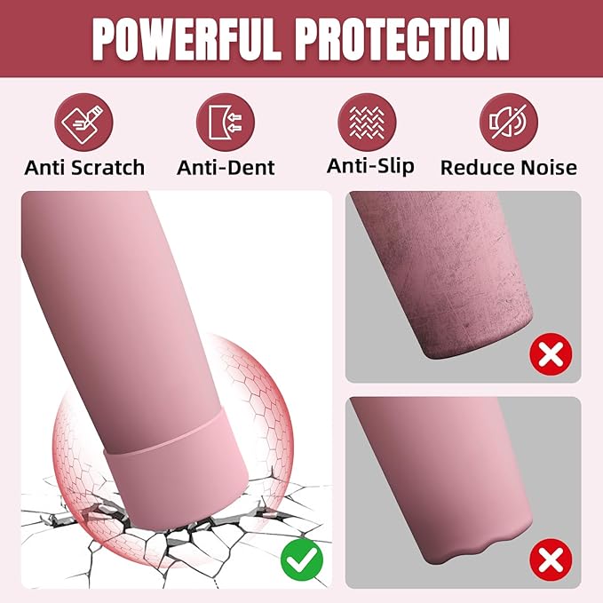2PCS Silicone Boot Compatible with Owala 30oz & 40oz FreeSip Sway Bottles & Tumblers, Protective Anti-Slip Bottom Cover Sleeve for Freesip Sway Tumbler