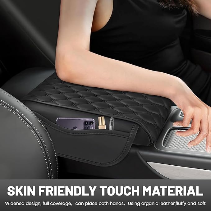 Car Center Console Cover for BMW 4 Series 440i 430i 428i 435i 420i m4 330i 2021-2023 2024 2025 2026, PU Leather Auto Center Console Pad Car Armrest Cushion Car Interior Accessories,Grey