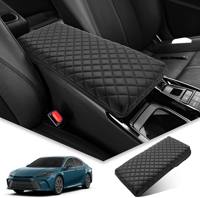 BIBIBO for 2025 2026 Toyota Camry Center Console Cover 2025 2026 Toyota Camry Console Lid,2025 Camry Arm Rest Pad Seat Box Cover,Toyota Camry Interior Accessories 2025 Camry Arm Rest Cover 2025 Camry