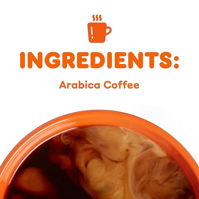 Dunkin’ Midnight Dark Roast Ground Coffee, 11 Ounce (Pack of 4)