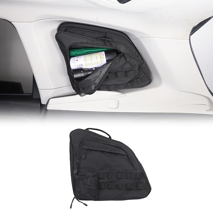 Rear Trunk Storage Organizer Box Compatible with Subaru Forester 2013-2018, Rear Right Window Storage Organizer Bag, Interior Storage Accessories(Right Side)