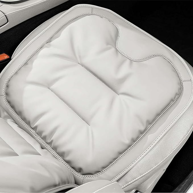 Livena Car Seat Cushion for Long Driving,Personalized Lumbar Support Cushion,Soft Comfortable and Supportive Pad,Lumbar Comfortable Memory Foam CarSeat C-ushion,for Car,Office Or Home Chair