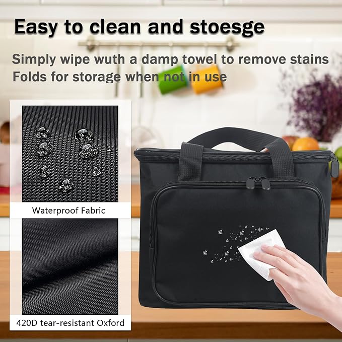 Carrying Bag for Keurig Single Serve Coffee Maker, Portable Outdoor Coffee Machine Travel Bag Case Coffee Machine Bag for Keurig K-Mini Mate Single Serve Coffee Maker