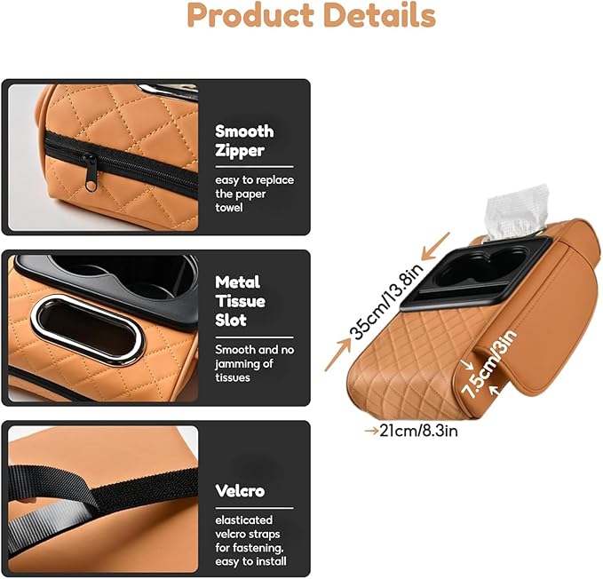 Car Center Console Cover for Kia Sportage NQ5 2022-2025 (Automatic), Leather Center Console Cushion Waterproof Breathable with Storage Bag Protector Pad Interior Accessories,B/Black
