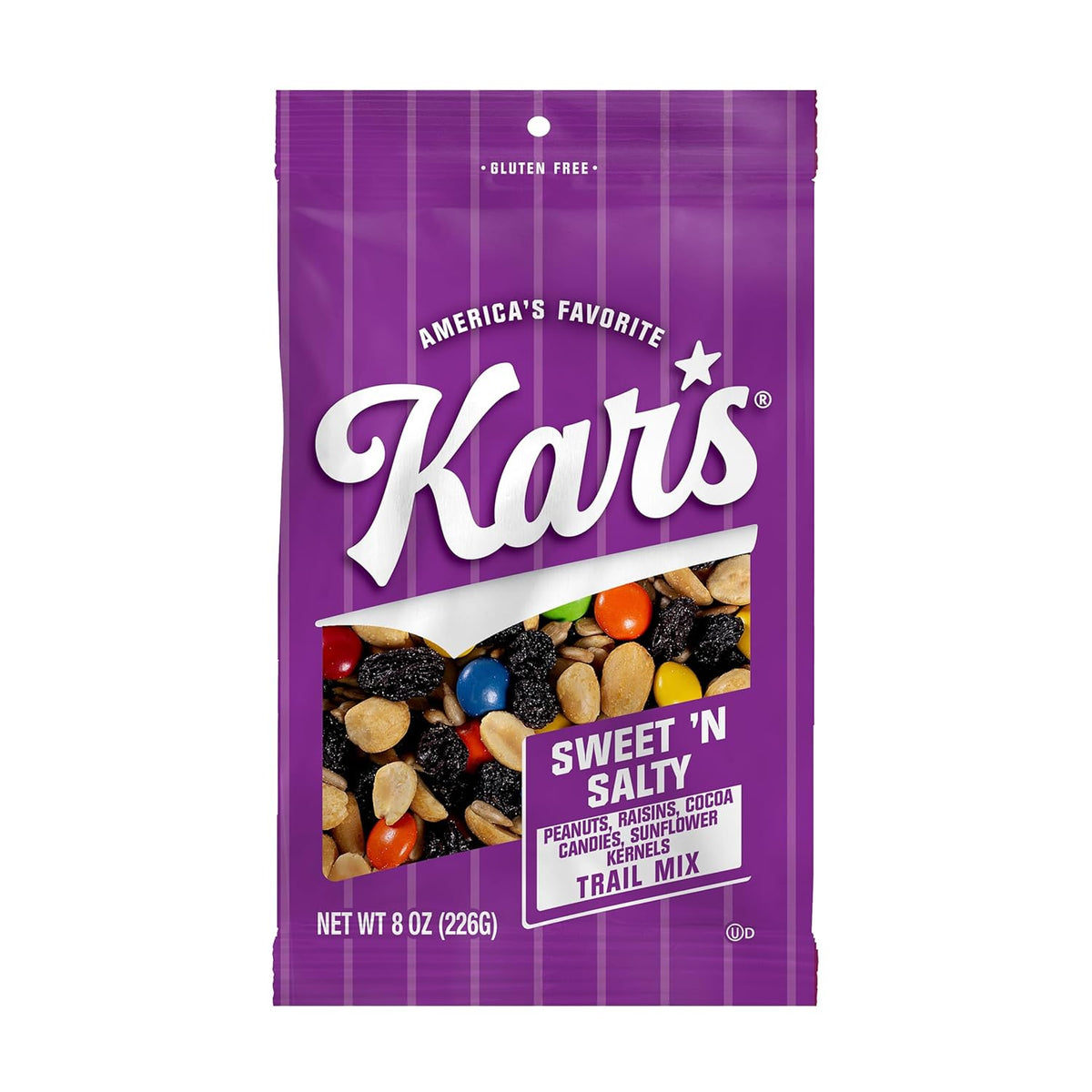 Kar’s Nuts Sweet ‘N Salty Deluxe Trail Mix, 1.5 oz – Grab & Go Bags, Individual Snack Packs (Pack of 18), Gluten-Free Trail Mix Snack