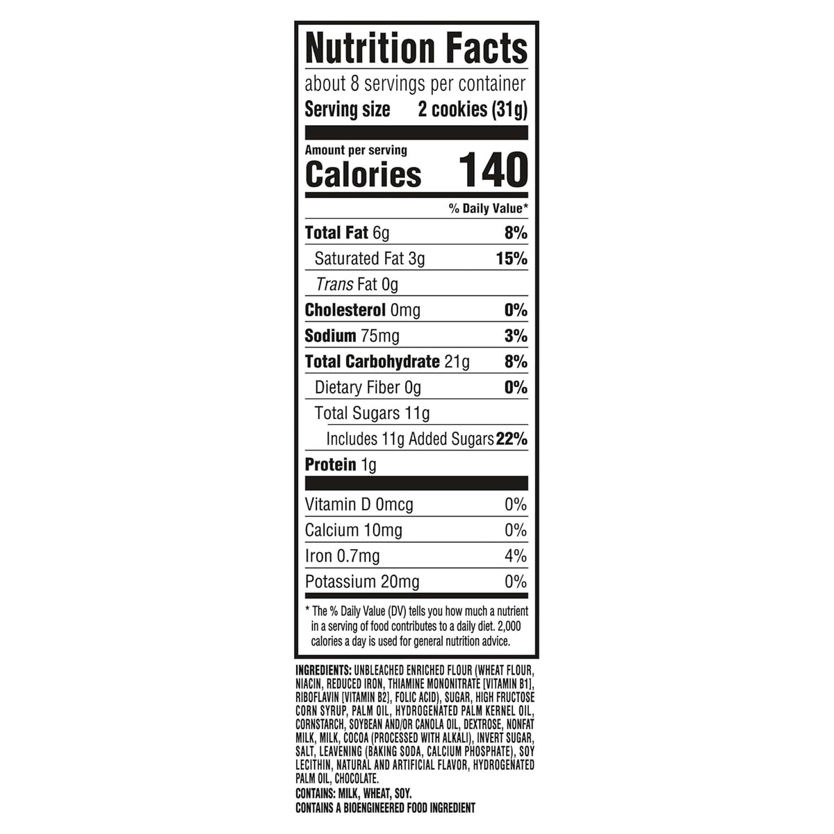 CHIPS AHOY! Chewy Hershey's Cookies 'n' Creme Bar-Inspired Cookies, 9.58 oz