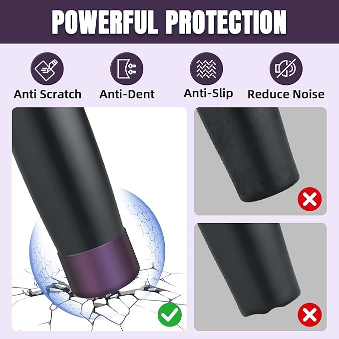 2PCS Silicone Boot Compatible with Owala 30oz & 40oz FreeSip Sway Bottles & Tumblers, Protective Anti-Slip Bottom Cover Sleeve for Freesip Sway Tumbler