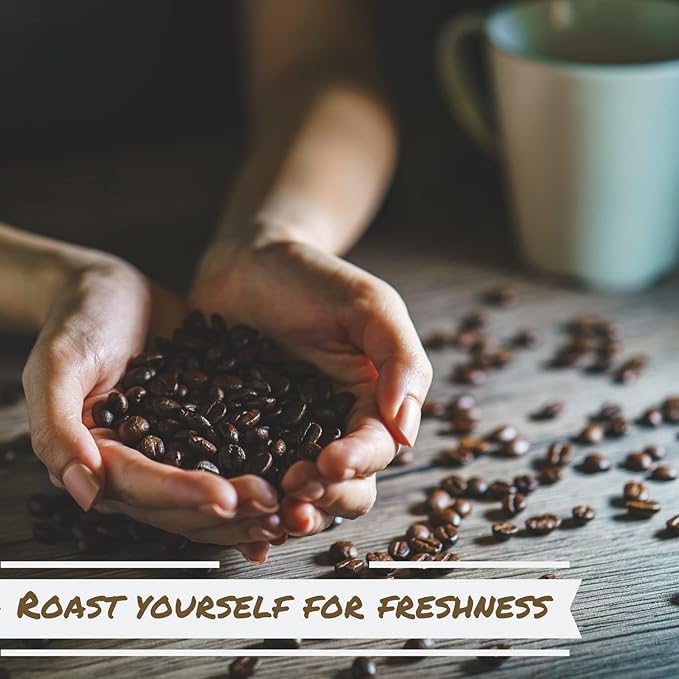 Raw Unroasted Whole Decaf Coffee Beans by It's Delish, 2 lbs Bulk, 100% Arabica Whole Espresso Beans | Ready to Roast, Grind & Brew | Decaffeinated, Natural & Kosher