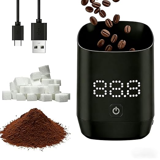 Digital Coffee Scale, Precision 500/g0.1g Coffee Bean Dosing Cup with LED Scale, Espresso Coffee Maker Accessory for Home Barista