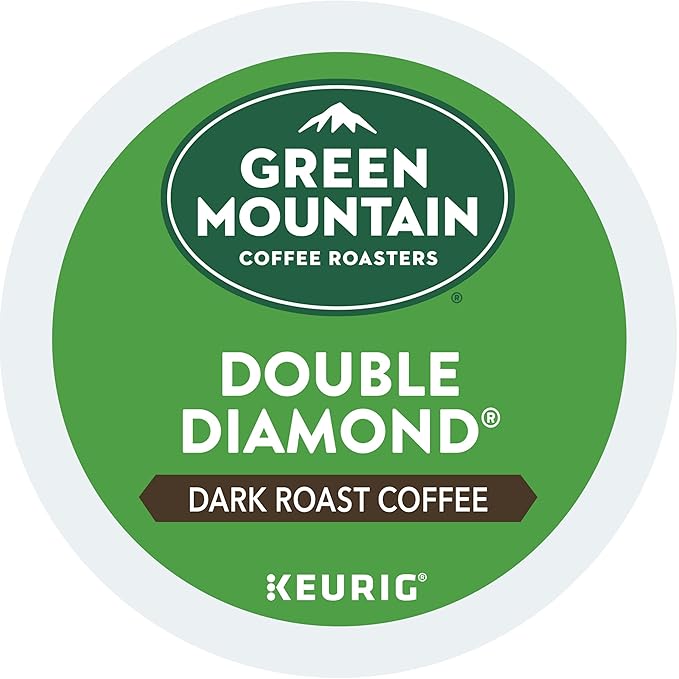 Green Mountain Coffee Double Black Diamond, K-Cup for Keurig Brewers, 24 Count (Pack of 2)
