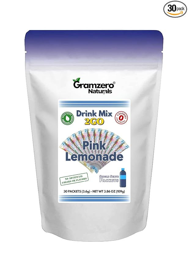 Drink Mix - 2GO (All NATURAL Pink Lemonade)