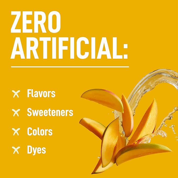 Keppi Electrolytes Powder Packets – Mango Flavor 30 Servings – No Sugar Hydration Supplement with Potassium, Magnesium, Sodium – Keto, Vegan, Fasting-Friendly, Zero Calorie Hydration Packets