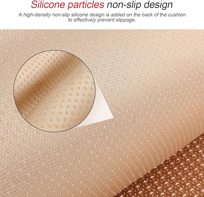 Moly Magnolia Car Seat Cover/Protector, Car Seat Cushion, Breathable, Comfort, Universal for Most Vehicles, Automotive Interior Seat Protector, Car Seat Cover for Men and Women (Black/Gold)