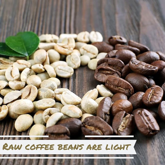 Raw Unroasted Whole Decaf Coffee Beans by It's Delish, 2 lbs Bulk, 100% Arabica Whole Espresso Beans | Ready to Roast, Grind & Brew | Decaffeinated, Natural & Kosher