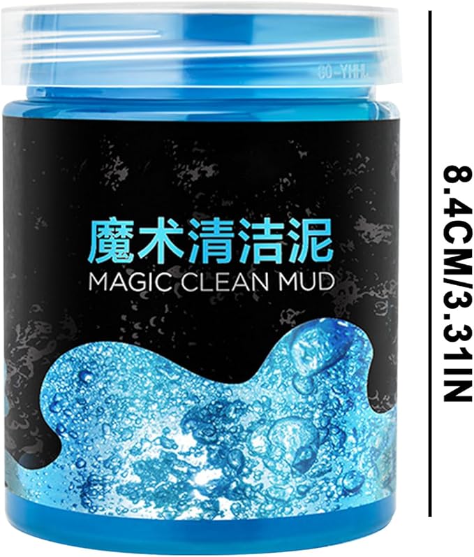 Car Cleaner Gel - Car Slime Cleaner Dust Cleaning Gel | Auto Interior Cleaning Slime | Eco-Friendly Non-Abrasive Auto Mud for Interior Leather Care Windshield Tire Maintenance Convertible Top Care