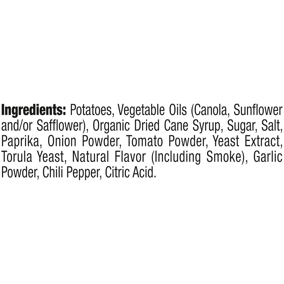 Kettle Brand Backyard Barbeque Kettle Potato Chips, Gluten-Free, Non-GMO, 7.5 oz Bag