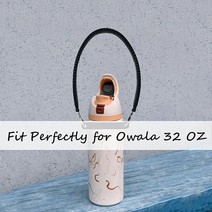 Silicone Bow Boot Water Bottles Accessories for Owala 32 oz WaterBottles