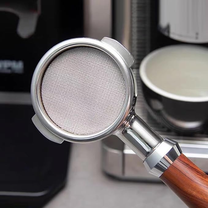 1 Pcs 58.5 mm Puck Screen, 1.7mm Thickness 150μm Stainless Steel Espresso Filter Screen for Espresso Portafilter Filter Basket (58.5 mm,150 micron)