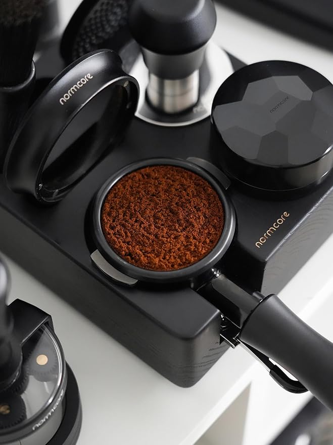 Normcore 54mm Planetary Needle Distributor Tool V3 For Breville Sage Portafilters, Espresso WDT Tool with Magnetic Base, Adjustable Depth Coffee Stirrer, Black