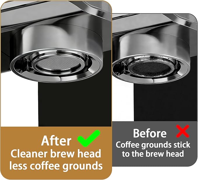 Puck Screen Compatible with Ninja Luxe Cafe, 3 Pack Espresso Puck Screens, Durable Stainless Steel Coffee Filter Screen, with Smooth Edges, Ensures Even Extraction, for Portafilter Filter Basket