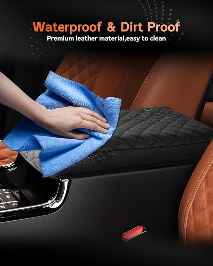CDEFG for Kia Sorento MQ4 2021-2025 2026 Center Console Cover Armrest Box Cover for Sorento (LX, S, EX, SX,SX Prestige) Accessories Console Arm Rest Protector